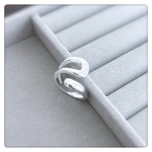 ✨NEW LAUNCH✨ S925 silver Simply Style adjustable ring for girl, women, party